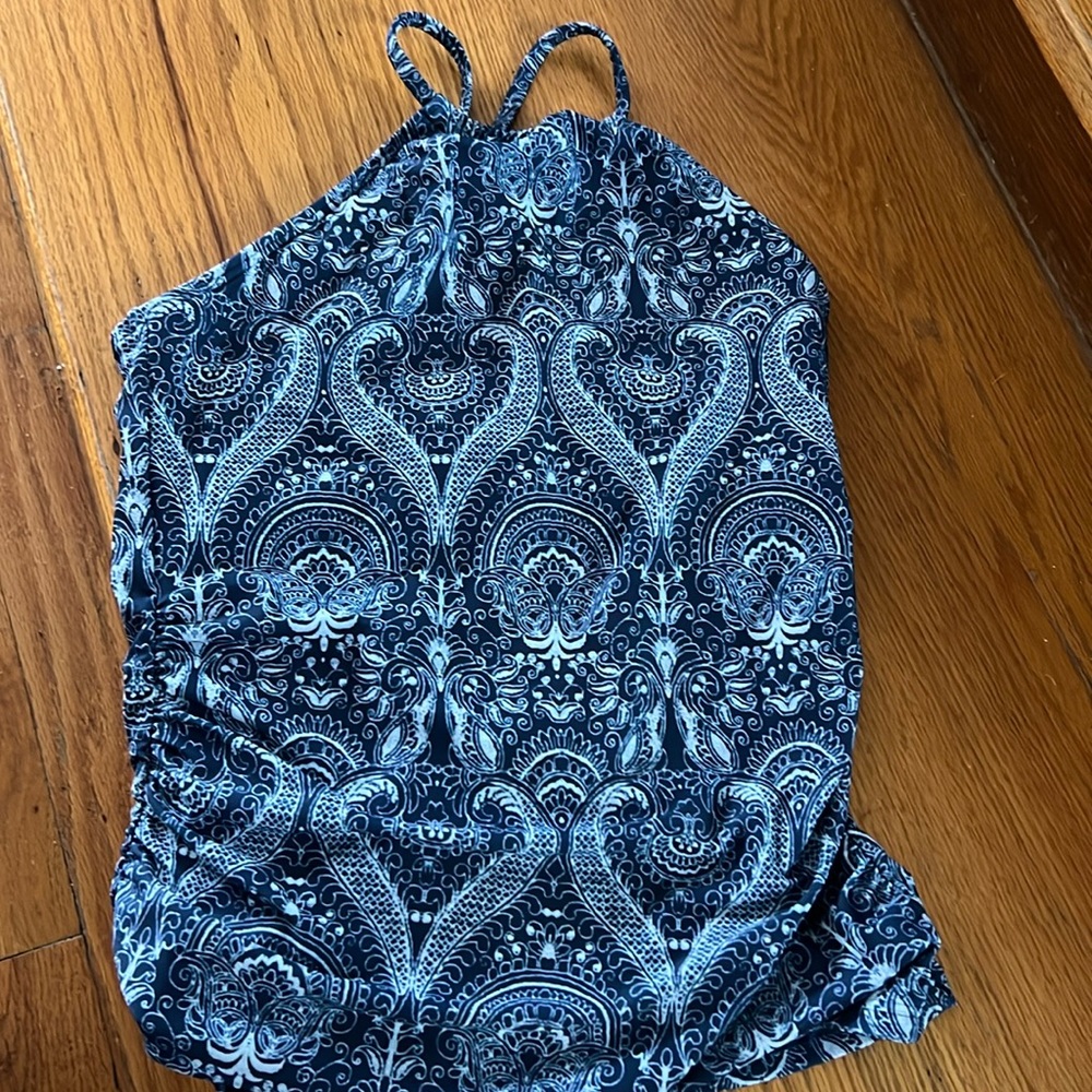 Race back tankini  top.